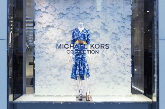 Vitrines Michael Kors para a Primavera 2017