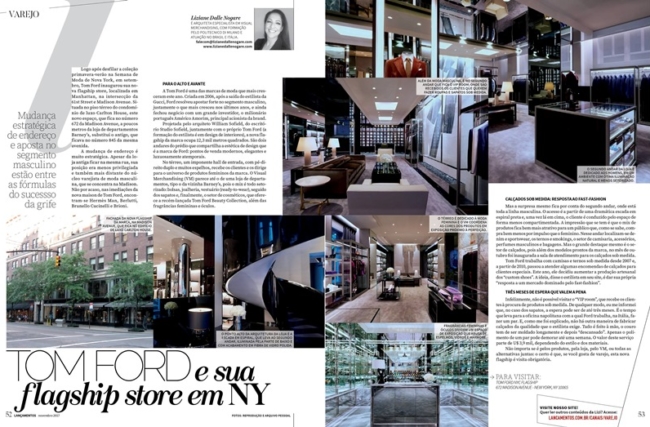 TOM FORD e sua nova flagship store em NY